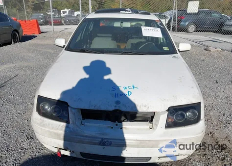 2001 Volkswagen Jetta Gls 1.8L Turbo z USA, uszkodzony, nr VIN 3VWSC29M51M039132